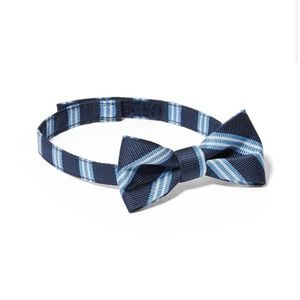 Janie and Jack Navy Striped Bowtie, 0-24 Months - NWT -